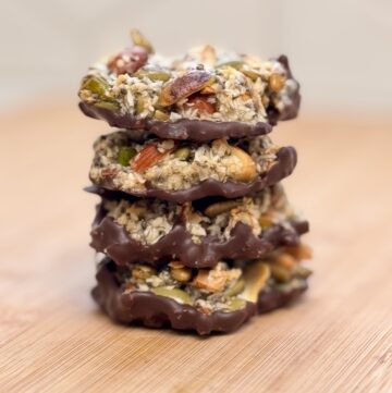 Healthy nut and seed cookies