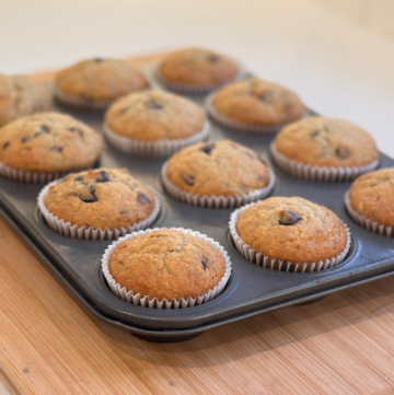 Banana Chocolate Chip Muffins